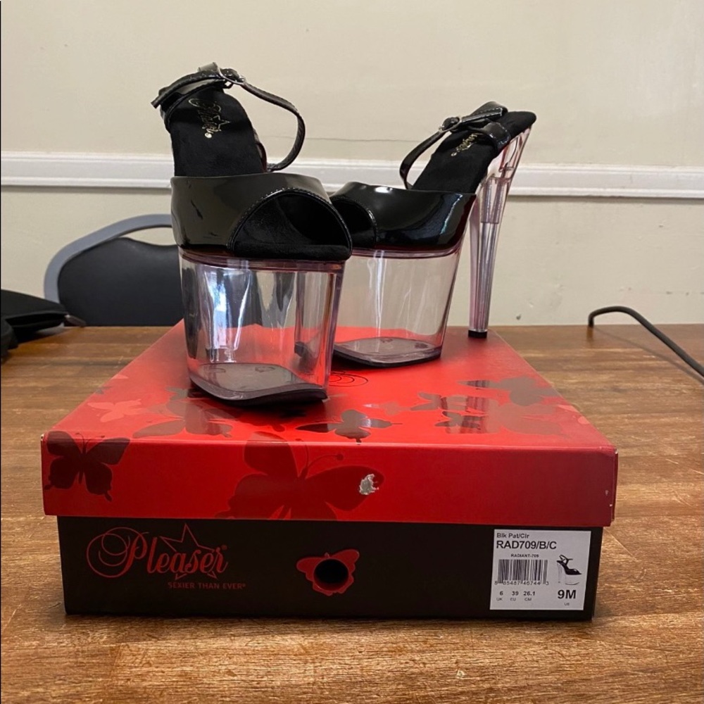 Pleaser heels never worn